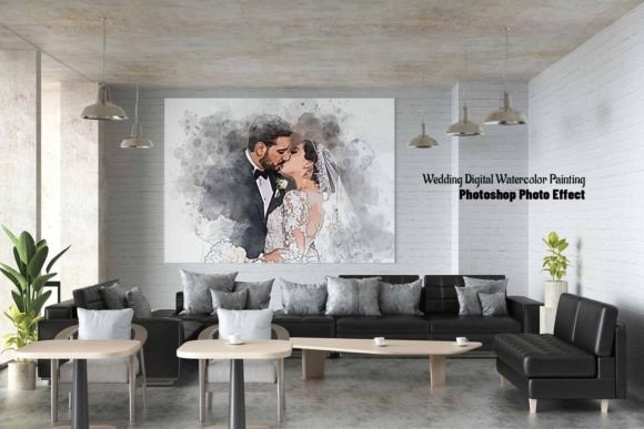 Download Wedding Digital Watercolor Painting - Wedding Collection