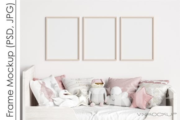 Download Modern Kid's Room Frame Mockup - Modern Collection