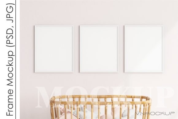 Download Modern Kid's Room Frame Mockup - Modern Collection