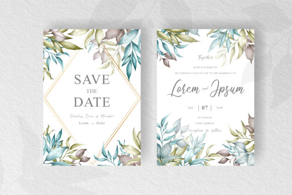 Download Elegant Floral Frame Wedding Invitation - Wedding Collection