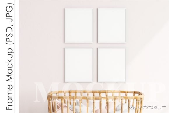 Download Modern Kid's Room Frame Mockup - Modern Collection