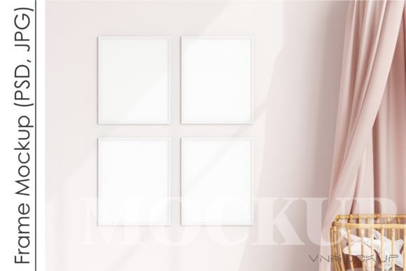 Download Modern Kid's Room Frame Mockup - Modern Collection